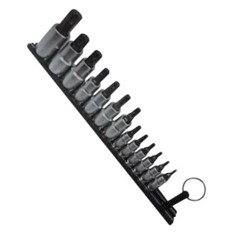 VIM Tools® - Mixed Drive Size Torx Bit Socket Set 13 Pieces