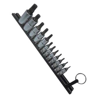 VIM Tools® - Mixed Drive Size 6-Point Torx Plus Bit Socket Set 12 Pieces