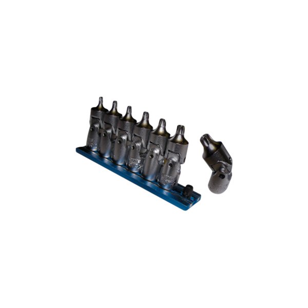 VIM Tools® - 1/4" Drive Torx U-Joint Bit Socket Set 7 Pieces