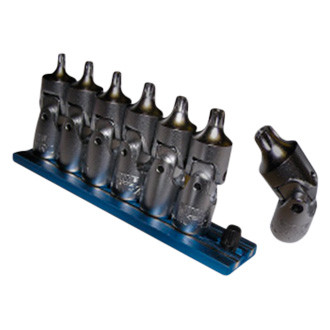 VIM Tools® - 1/4" Drive Torx U-Joint Bit Socket Set 7 Pieces
