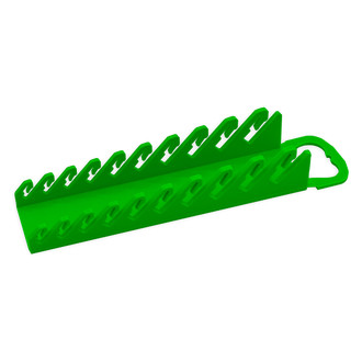 VIM Tools® - 10-Slot Red Plastic Wrench Rack
