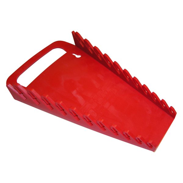 VIM Tools® - 11-Slot Red Plastic Wrench Rack