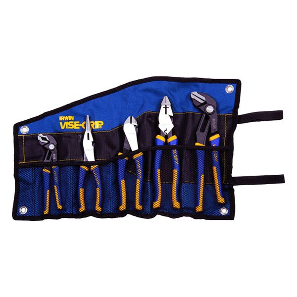 IRWIN® - 5-piece 6" to 10" Multi-Material Handle Mixed Pliers Set