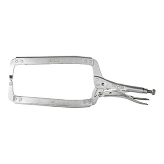 IRWIN® - The Original™ 8" Fixed Pads Long Reach C-Jaws Locking Clamp