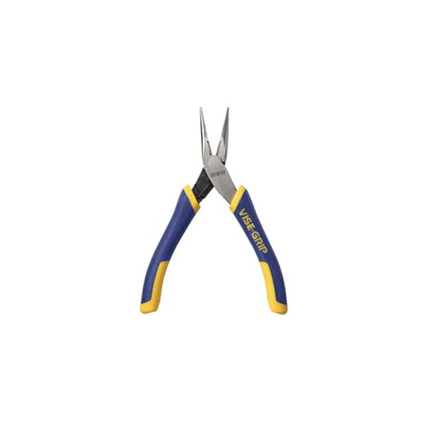 IRWIN® - Vise-Grip™ 5-1/4" XLT Joint Straight Jaws Multi-Material Handle Spring Loaded Cutting Mini Needle Nose Pliers