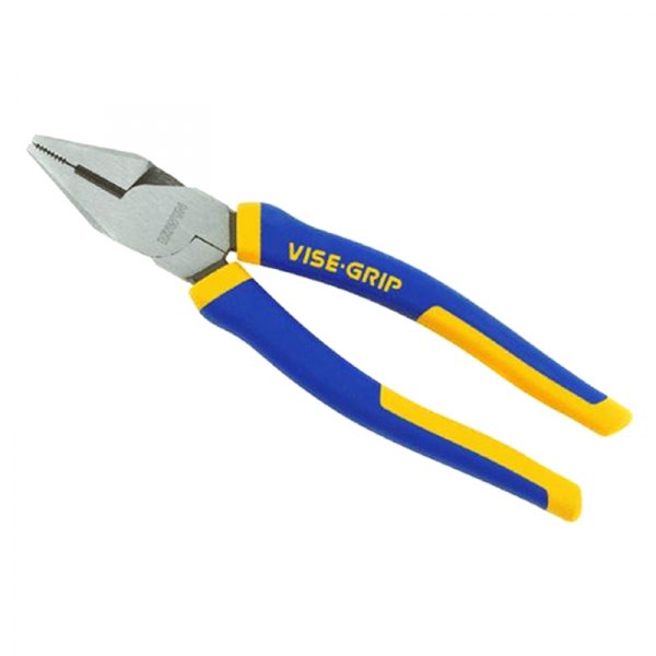 IRWIN® - Vise-Grip™ ProTouch™ 8" Multi-Material Handle Flat Grip/Cut Jaws North American Style Linemans Pliers