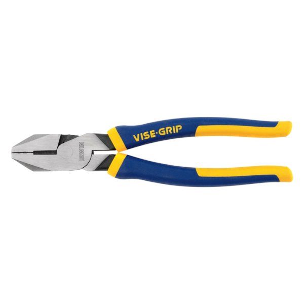 IRWIN® - Vise-Grip™ ProTouch™ 9-1/2" Multi-Material Handle Flat Grip/Cut Jaws North American Style Linemans Pliers