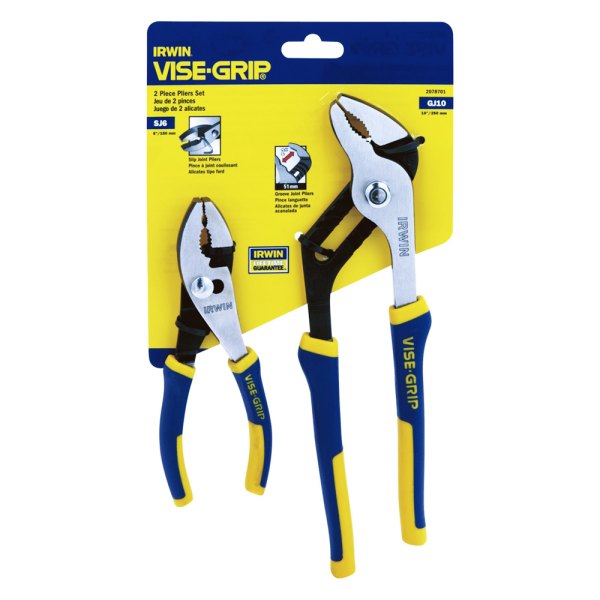 IRWIN® - Vise-Grip™ 2-piece 6" to 10" Multi-Material Handle Mixed Pliers Set