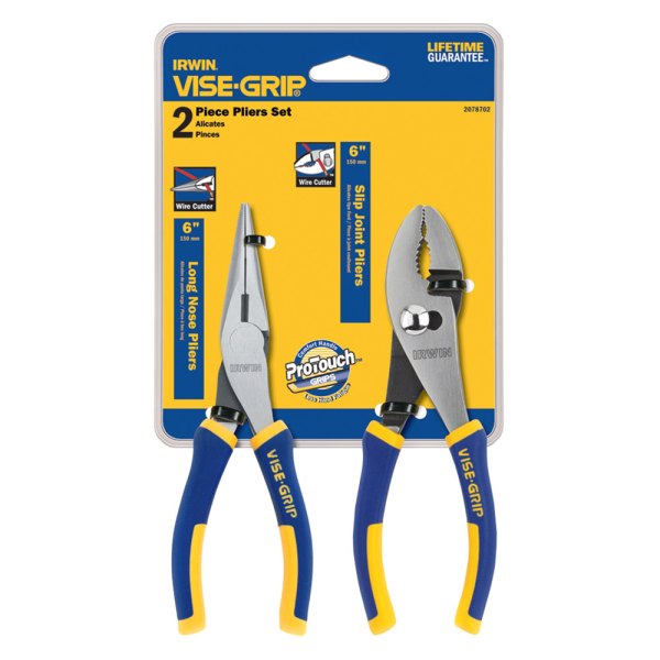 IRWIN® - Vise-Grip™ 2-piece 6" Multi-Material Handle Mixed Pliers Set