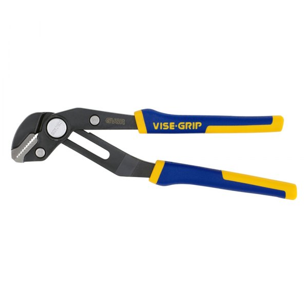 IRWIN® - Vise-Grip™ GrooveLock™ 8" Straight Jaws Multi-Material Handle Push Button Ratcheting Tongue & Groove Pliers