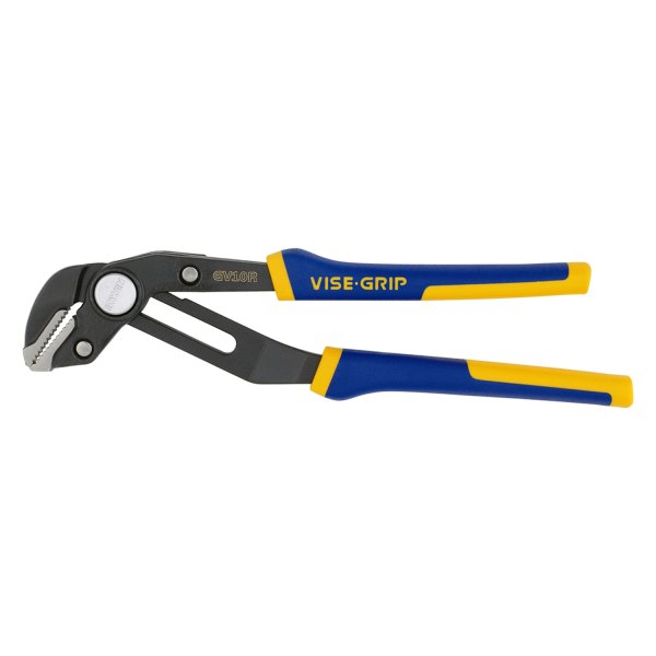 IRWIN® - Vise-Grip™ GrooveLock™ 10" Straight Jaws Multi-Material Handle Push Button Ratcheting Tongue & Groove Pliers