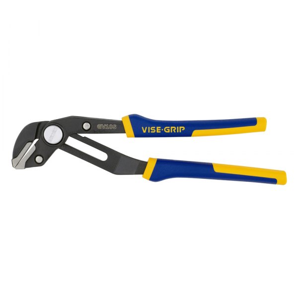IRWIN® - Vise-Grip™ GrooveLock™ 10" Smooth Jaws Multi-Material Handle Push Button Ratcheting Tongue & Groove Pliers