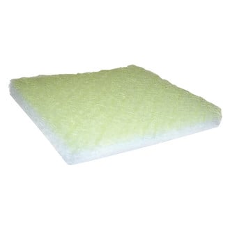 Viskon-Aire® 025-341 - 40.5" x 300' x 2.5" Yellow and White Extra Heavy Duty 22-Gram Fiberglass Paint Arrestor Roll