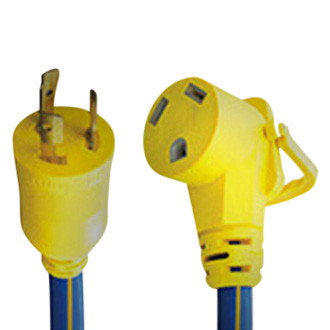 Voltec® - E-Zee Grip™ 30 A L5-30P STW 1-Outlet Generator Adapter