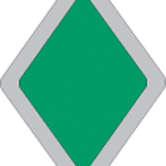 Voss Signs® - Green Plastic Reflective ATV Trail Blazer