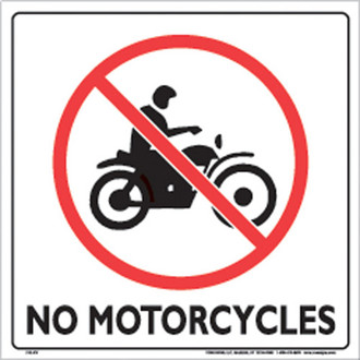 Voss Signs® - 12" White Plastic Sign