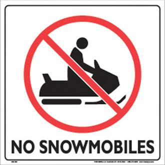 Voss Signs® - 12" White Plastic Sign