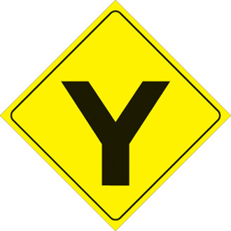 Voss Signs® - 12" Yellow Plastic Reflective Sign