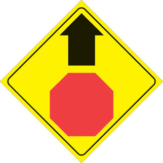Voss Signs® - 12" Yellow Plastic Reflective Sign