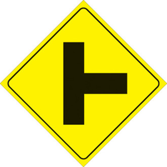 Voss Signs® - 12" Yellow Plastic Reflective Sign