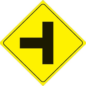 Voss Signs® - 12" Yellow Plastic Reflective Sign