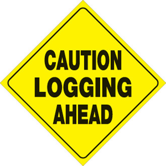 Voss Signs® - 12" Yellow Plastic Reflective Sign
