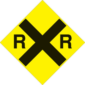 Voss Signs® - 12" Yellow Plastic Reflective Sign