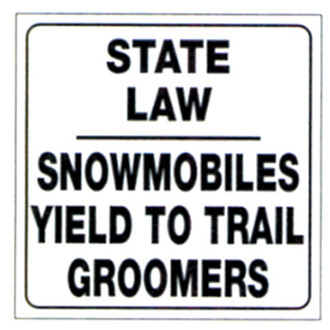 Voss Signs® - 12" White Plastic Reflective Sign
