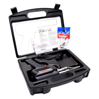 Weller® D550PK - 200/260 W Professional Soldering Gun with Solder, Tips, Flux Brush