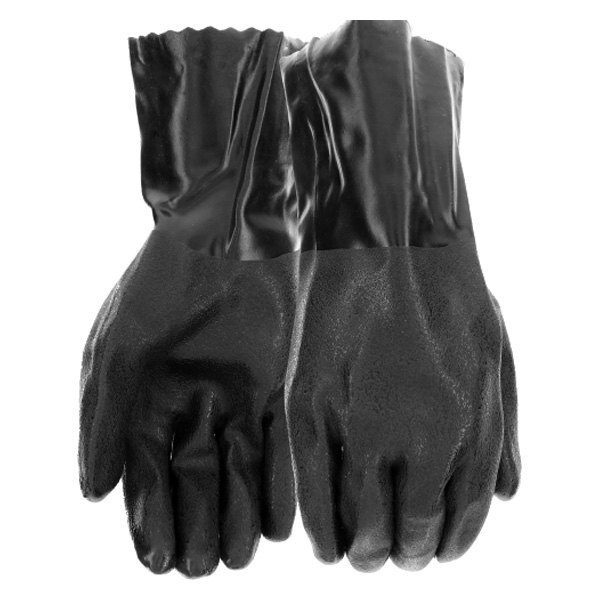 West Chester Protective Gear® - Large Black PVC General Purpose Gloves