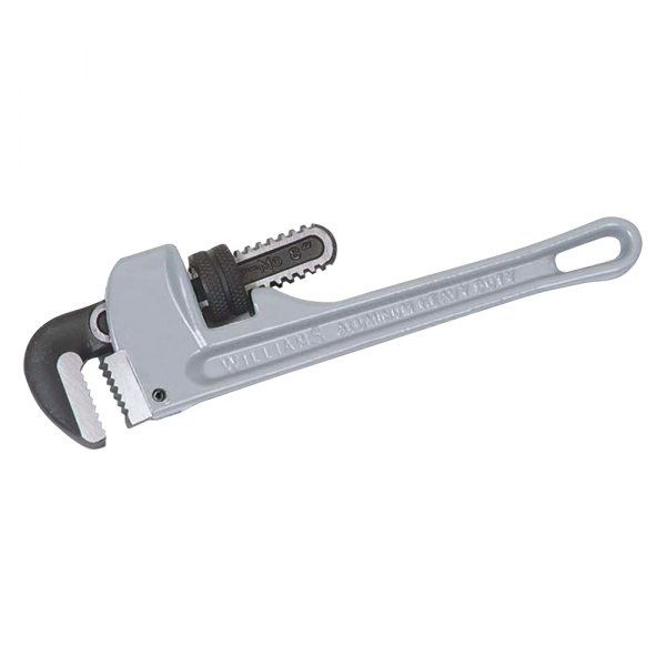 Williams Tools® - 1-5/16" x 8" Serrated Jaws Aluminum Straight Pipe Wrench