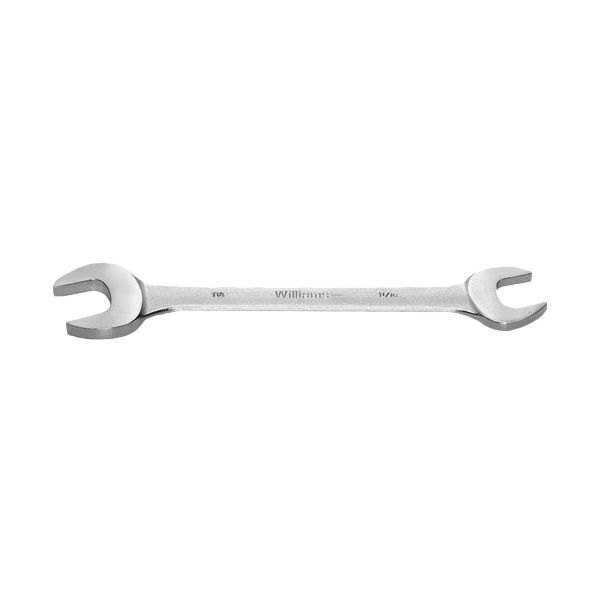 Williams Tools® - 5/8" x 11/16" Rounded Satin Double Open End Wrench