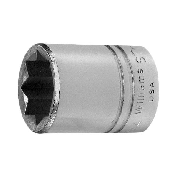 SNAP-ON INDUSTRIAL BRANDS ST-834 1/2" Dr SAE Williams Socket 1-1/16" Size 8 
