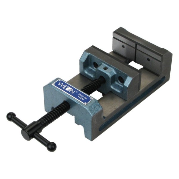 Wilton® - Industrial™ 6" Flat and V-Groove Jaws Drill Press Vise