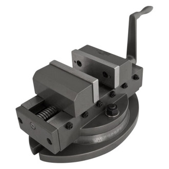 Wilton® - 4" Flat Jaws Self Centering Swivel Base Vise