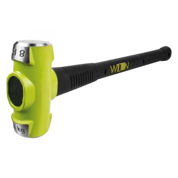 Wilton® - B.A.S.H™ 8 lb Drop Forged Steel Vulcanized Rubber Handle Sledgehammer