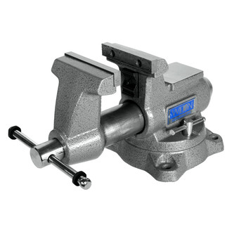 Wilton® - Mechanics Pro™ Flat Jaws Swivel Base Vise