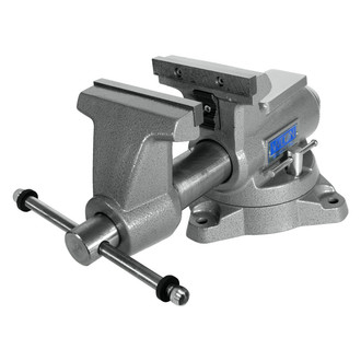 Wilton® - Mechanics Pro™ 5" Flat Jaws Swivel Base Vise