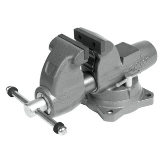 Wilton® 28826 - 7" Pipe and Bench Jaws Round Channel Vise