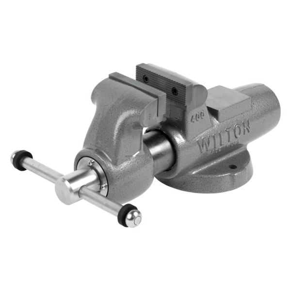 Wilton® - Machinist™ 6-1/2" Flat Jaws Stationary Base Vise