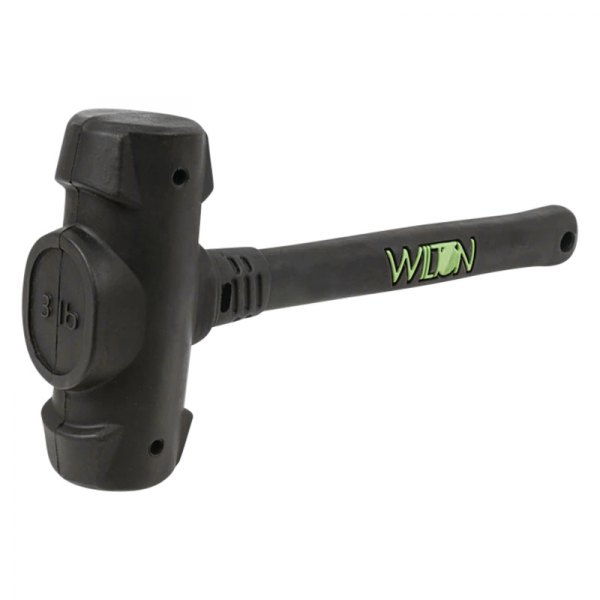 Wilton® - B.A.S.H™ 3 lb Vulcanized Rubber Handle Dead Blow Hammer