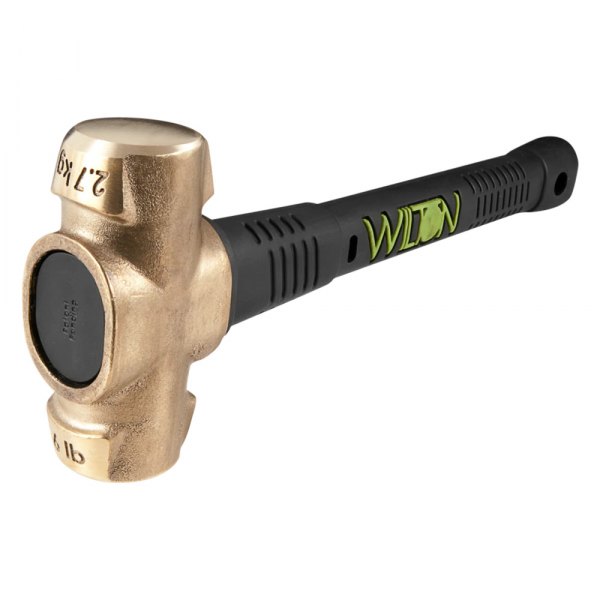 Wilton® - B.A.S.H™ 6 lb Brass Vulcanized Rubber Handle Sledgehammer