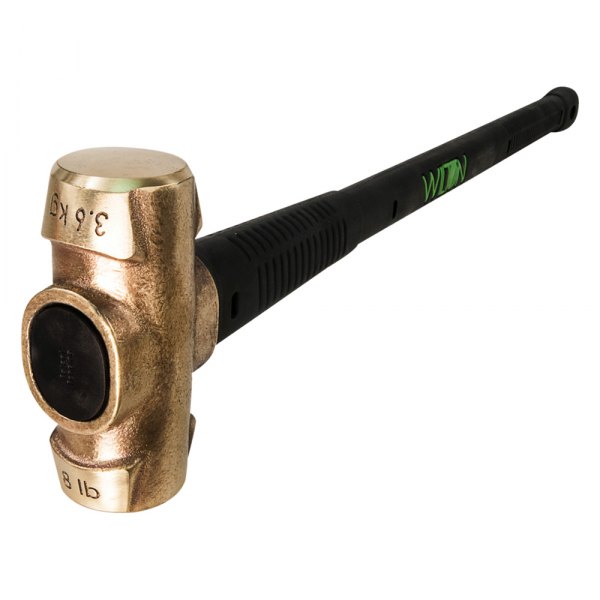 Wilton® - B.A.S.H™ 8 lb Brass Vulcanized Rubber Handle Sledgehammer