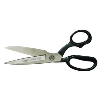 Wiss W20W Wide Blade Bent Handle Industrial Shears, 10