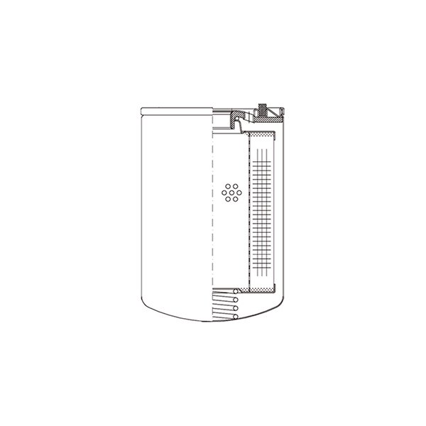 WIX® - 5.827" Full Flow/By-Pass Stainless Mesh Spin-On Hydraulic Filter