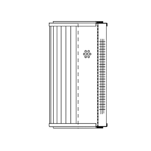 WIX® - 1.25" Full Flow Compressed Air Filter Cartridge