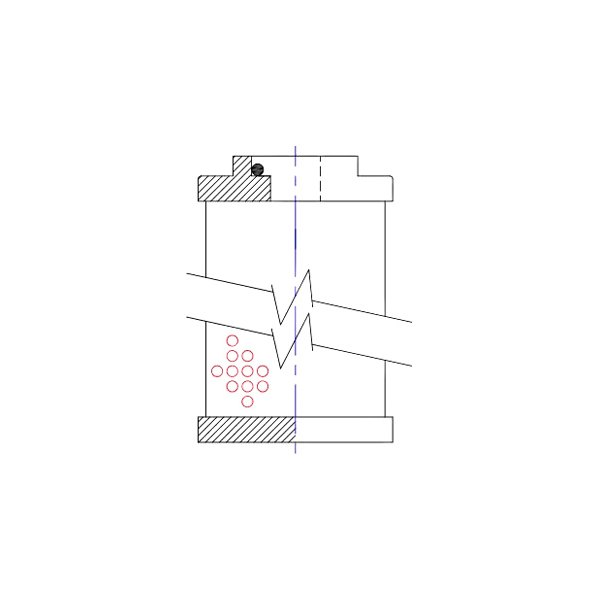 WIX® - 19.44" Full Flow Microglass Compressed Air Filter Cartridge