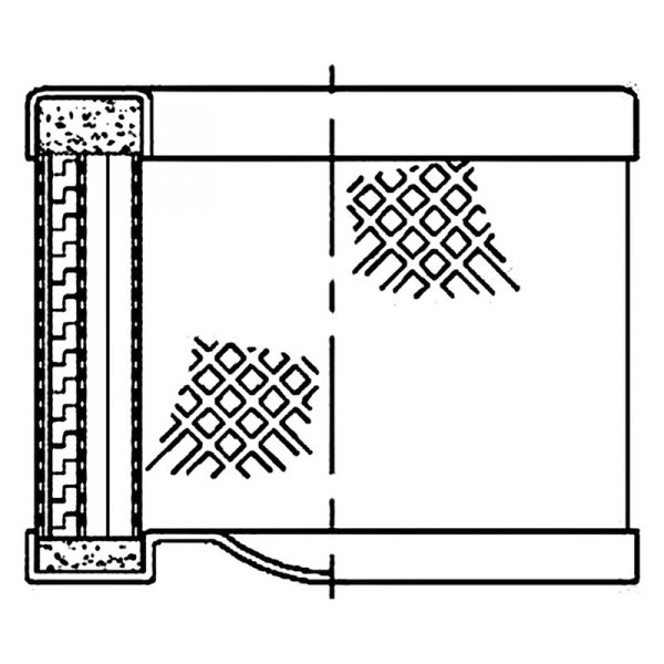 WIX® - 6.3" x 3" Industrial Outside-In Microglass Oil-Air Separator Cartridge