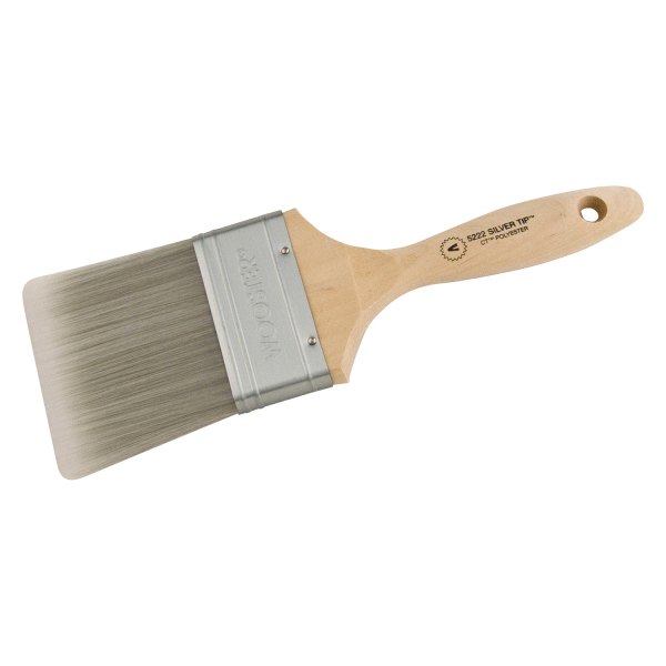 Wooster® - Silver Tip™ 3" Flat White/Silver Polyester Paint Brush