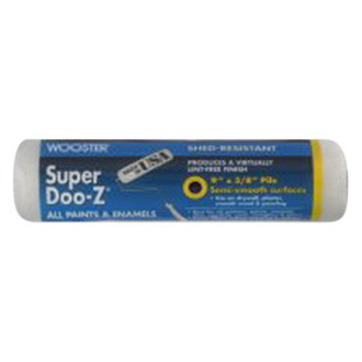 Wooster® - Super Doo-Z™ 9" x 1/2" White Fabric Paint Roller Cover